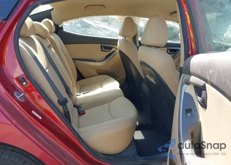 2012 Hyundai Elantra Gls (Ulsan Plant) z USA, uszkodzony, nr VIN KMHDH4AE2CU336043